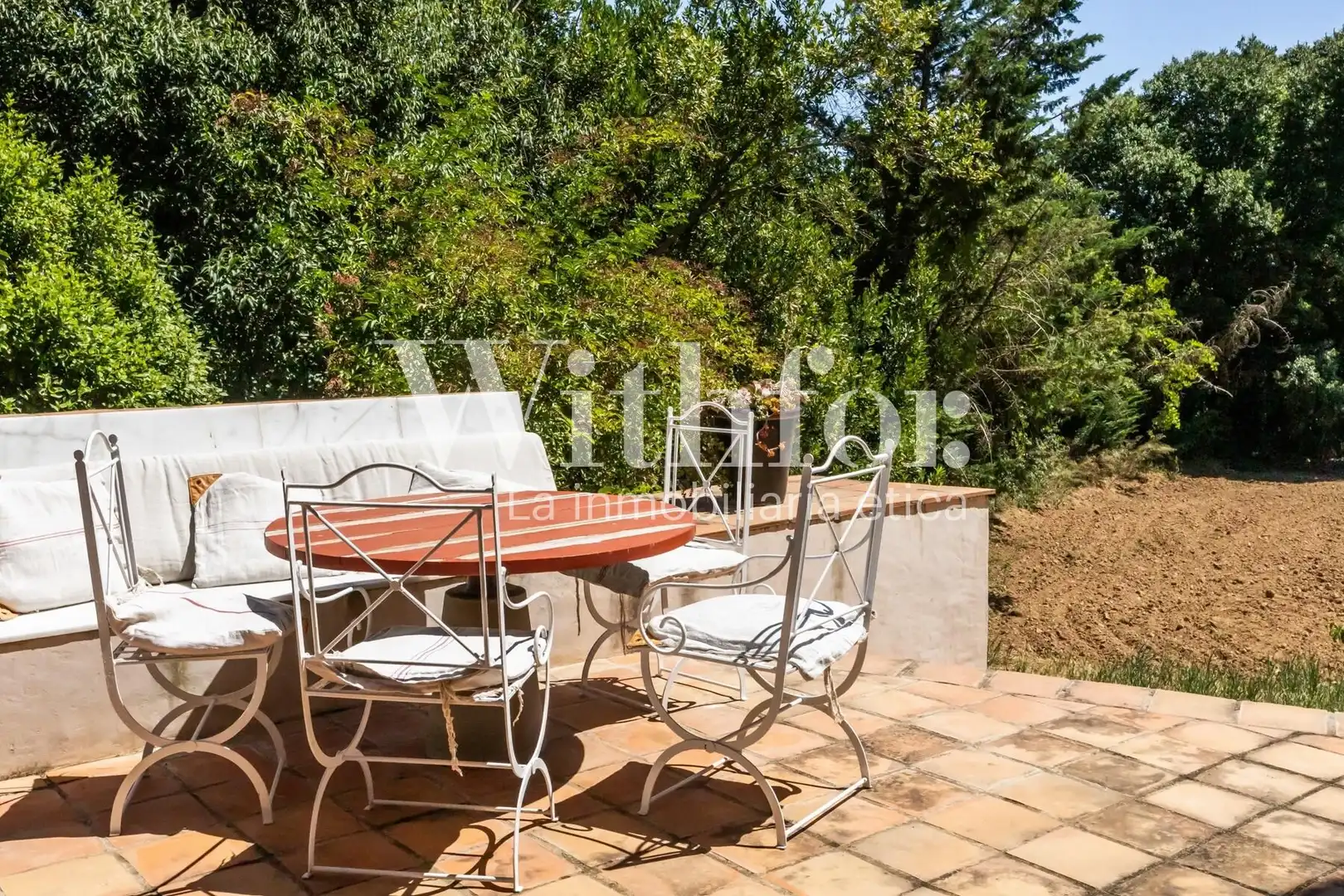 Terraza de Casa o chalet en venta en La Pera con Calefacción, Jardín privado y Terraza