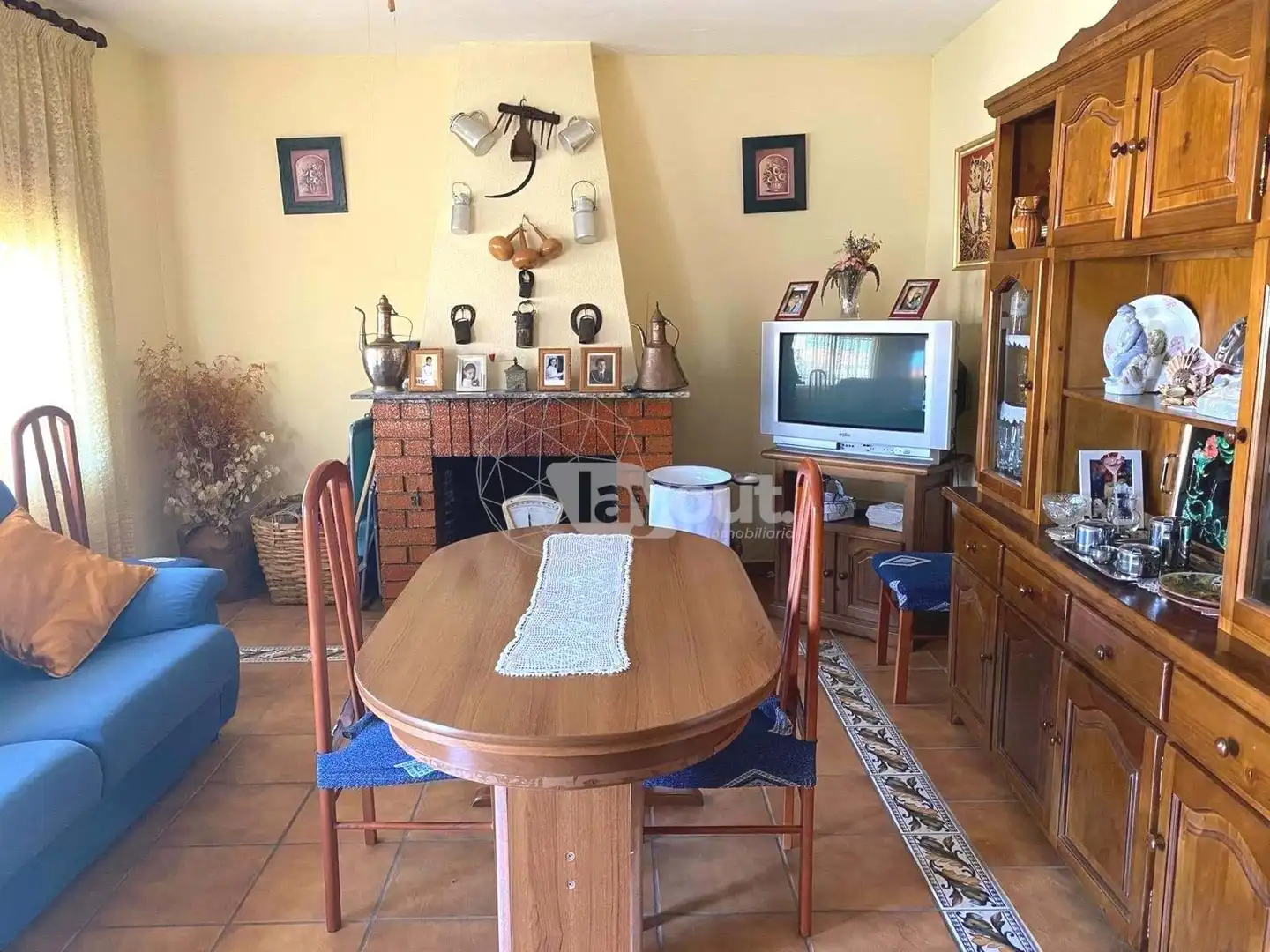 Dining room of Houses for sale in Valencia de Alcántara  with Air Conditioner, Terrace and Storage room