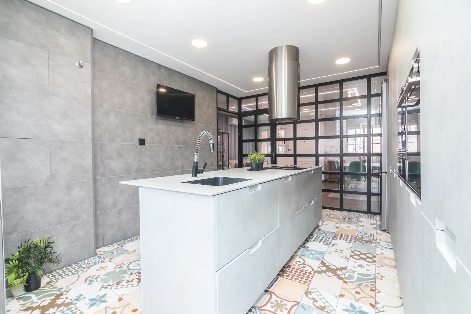 Kitchen of Houses for sale in Santa Pola  with Air Conditioner, Private garden and Terrace