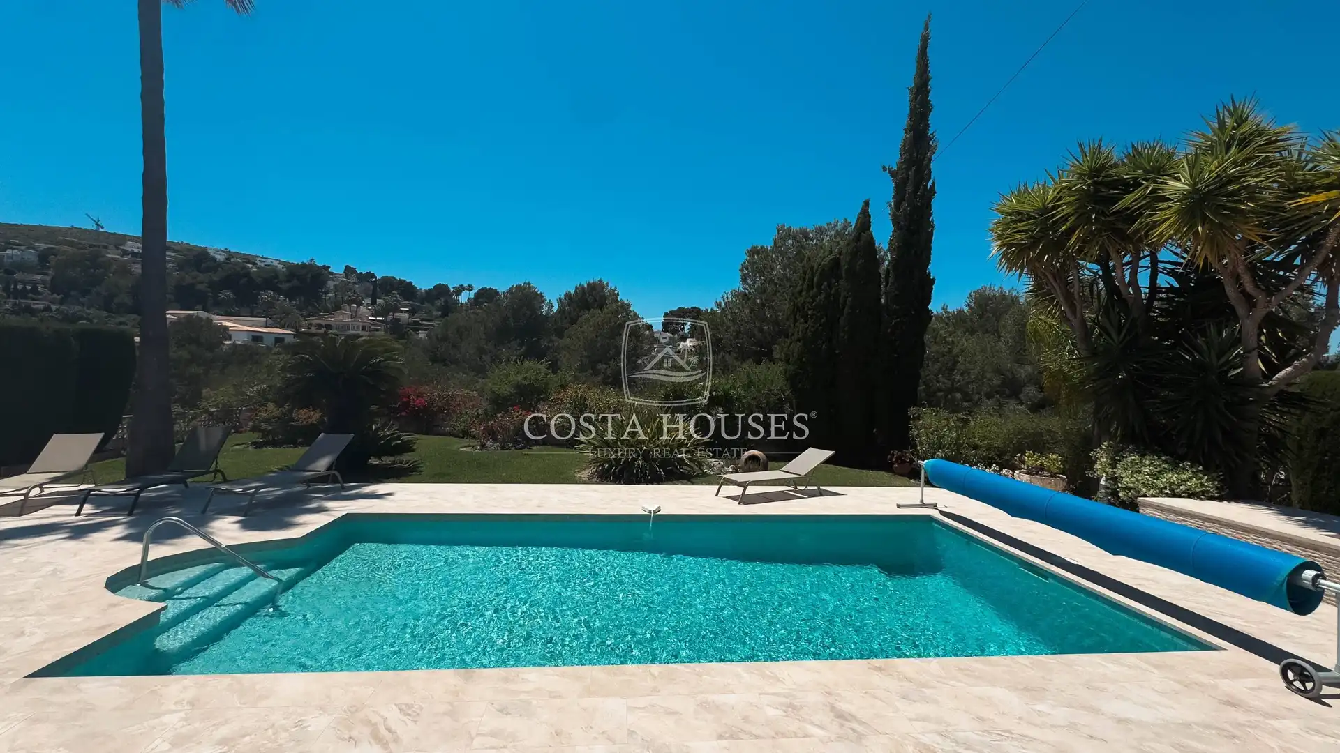 Swimming pool of Houses for sale in Jávea / Xàbia  with Air Conditioner, Private garden and Terrace