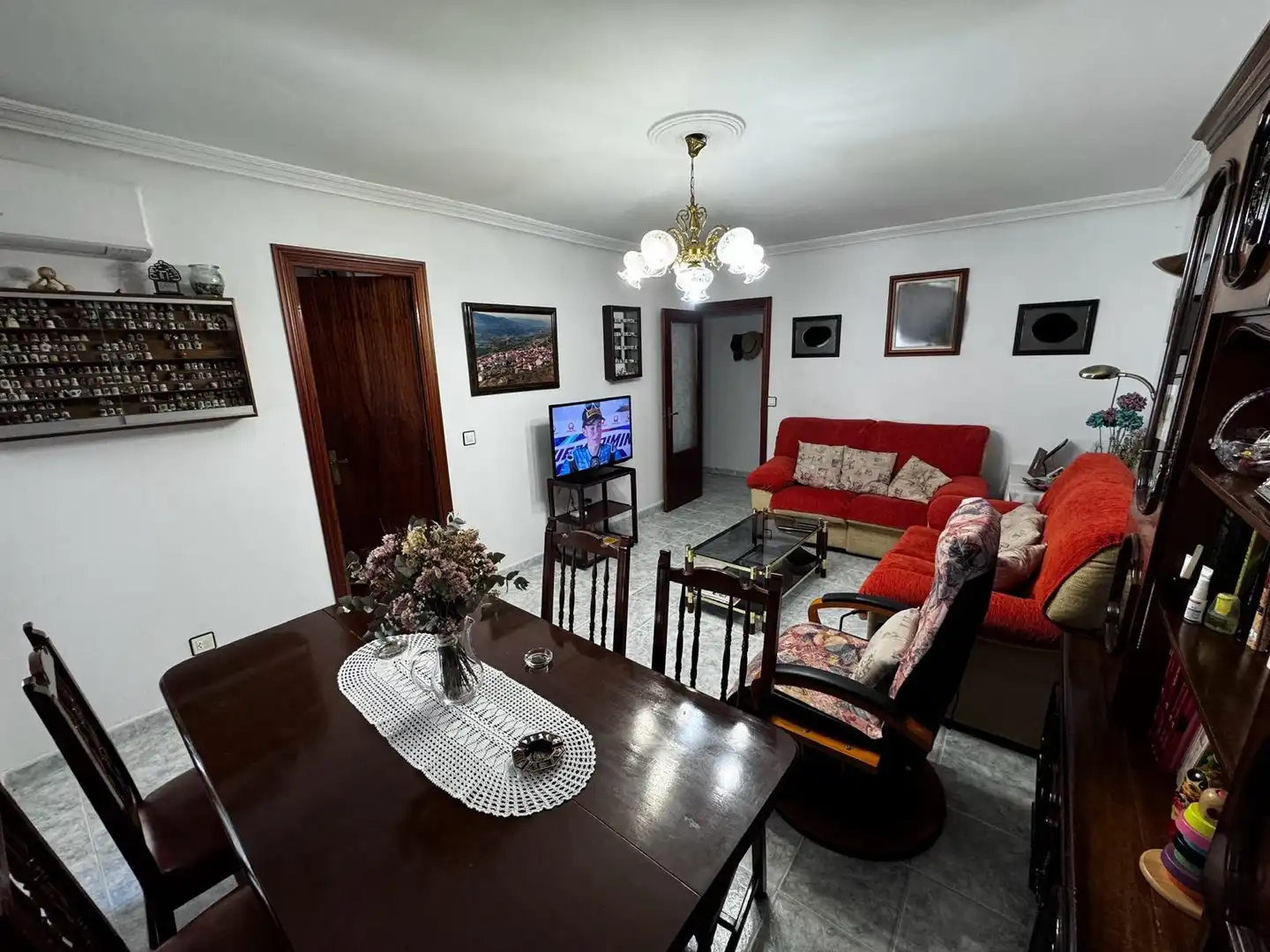 Wohnzimmer von Wohnung zum Verkauf in El Torno  mit Heizung, Terrasse und Balkon
