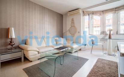 Living room of Study to rent in  Madrid Capital  with Air Conditioner