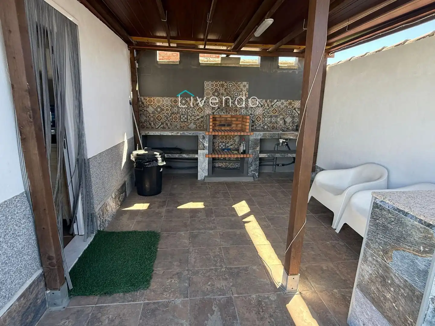 Terrassa de Casa o xalet en venda en Chiclana de la Frontera amb Aire condicionat, Piscina i Moblat
