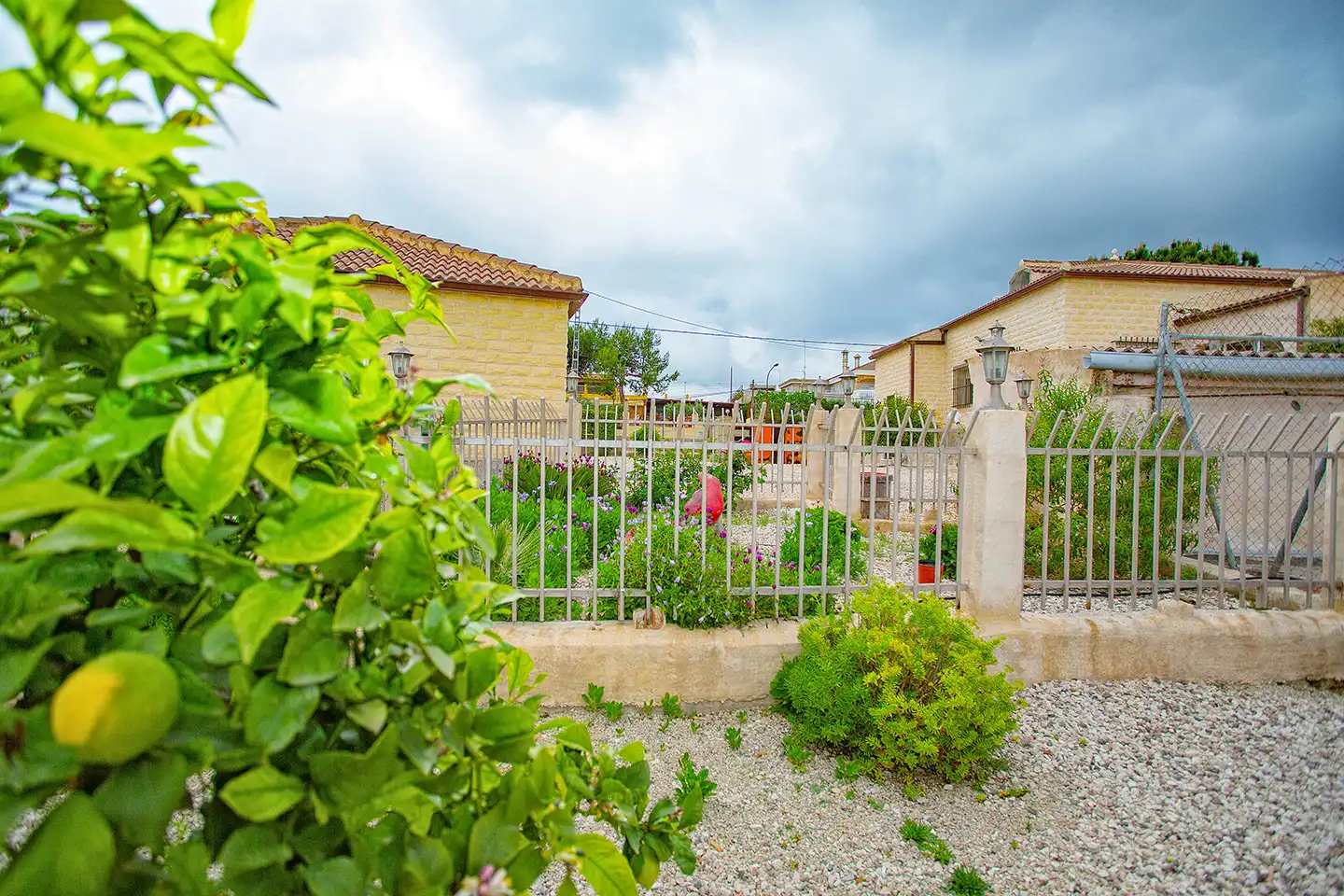 Jardín de Finca rústica en venta en Aspe con Aire acondicionado, Calefacción y Jardín privado