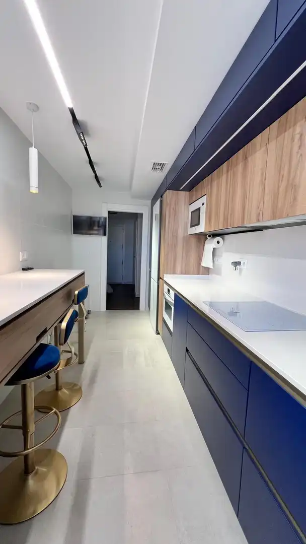 Kitchen of Flat for rent in Águilas  with Air Conditioner, Terrace and Furnished