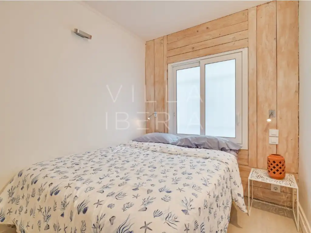 Schlafzimmer von Wohnungen zum Verkauf in Calonge i Sant Antoni mit Klimaanlage, Privatgarten und Terrasse