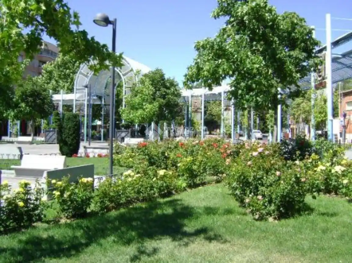 Garden of Flat for sale in Móstoles  with Heating and Parquet flooring