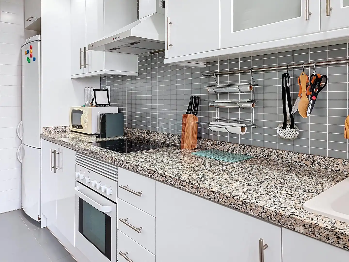 Kitchen of Flat for sale in Daimús  with Air Conditioner, Heating and Private garden