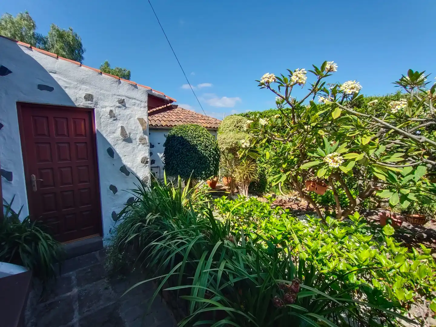 Vista exterior de Casa o xalet en venda en Icod de los Vinos amb Jardí privat, Terrassa i Traster