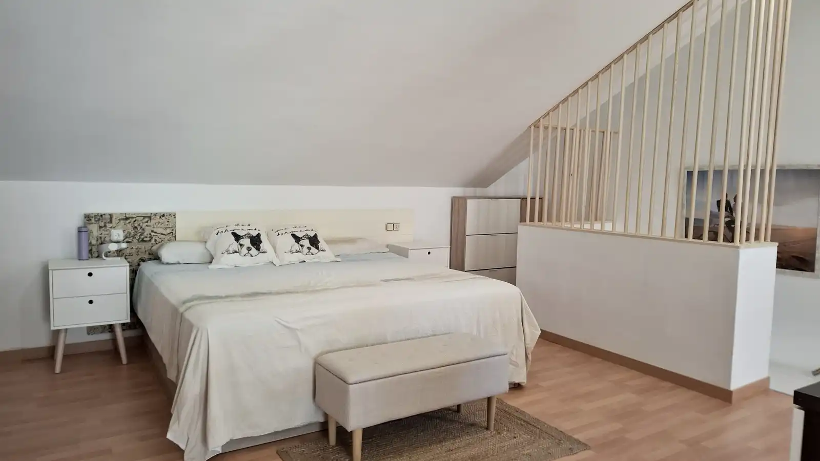 Bedroom of Attic for sale in Dénia  with Air Conditioner, Terrace and Storage room