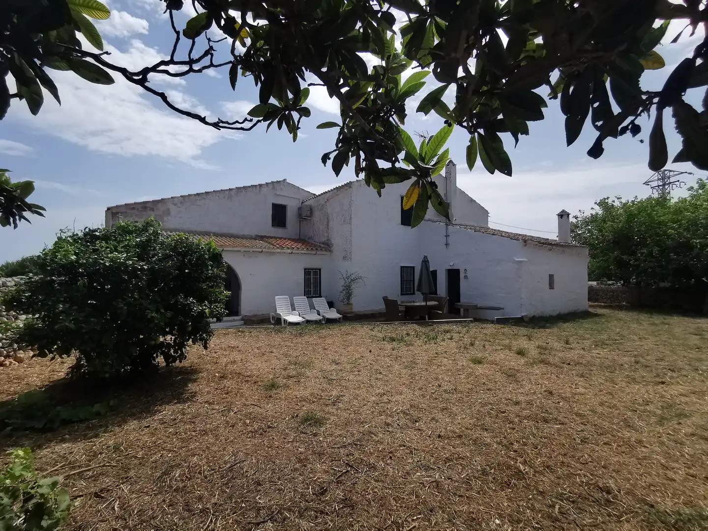 Außenansicht von Country house zum Verkauf in Maó - Mahón mit Klimaanlage, Privatgarten und Abstellraum