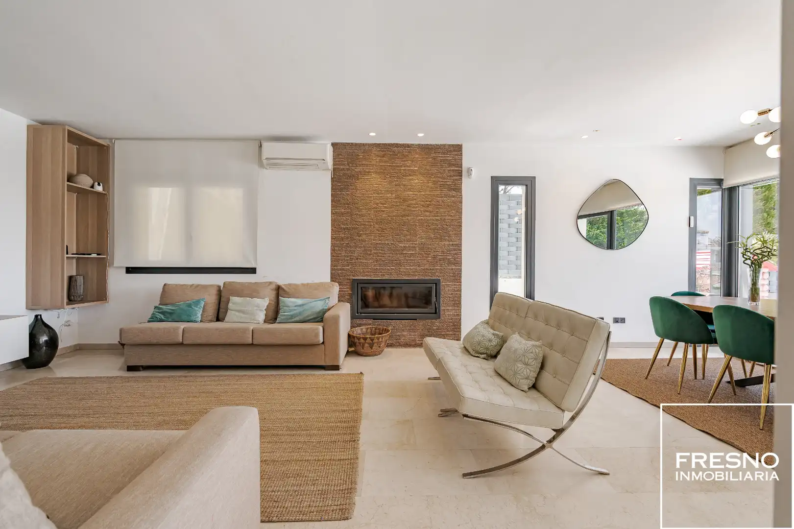 Sala de estar de Casa o chalet en venta en Cobeña con Aire acondicionado, Calefacción y Jardín privado