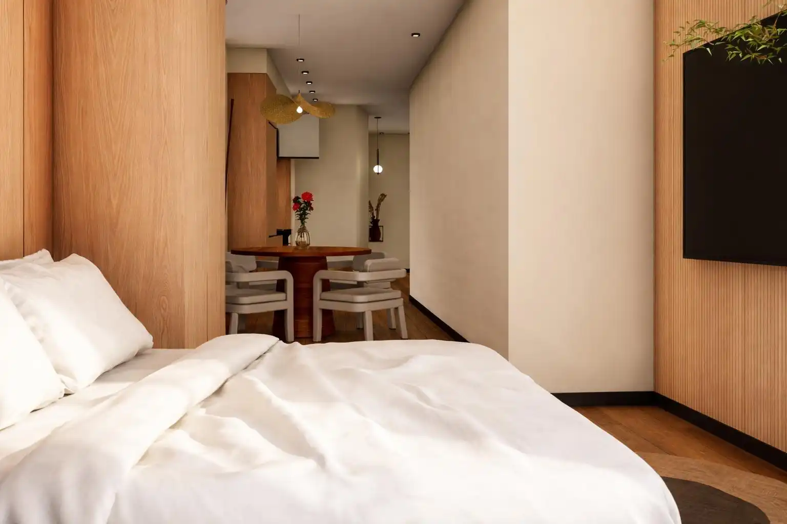 Bedroom of Flat for sale in Murcia