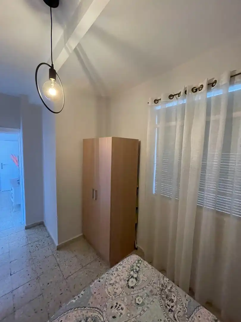 Bedroom of Flat for rent in Plasencia  with Air Conditioner, Terrace and Furnished