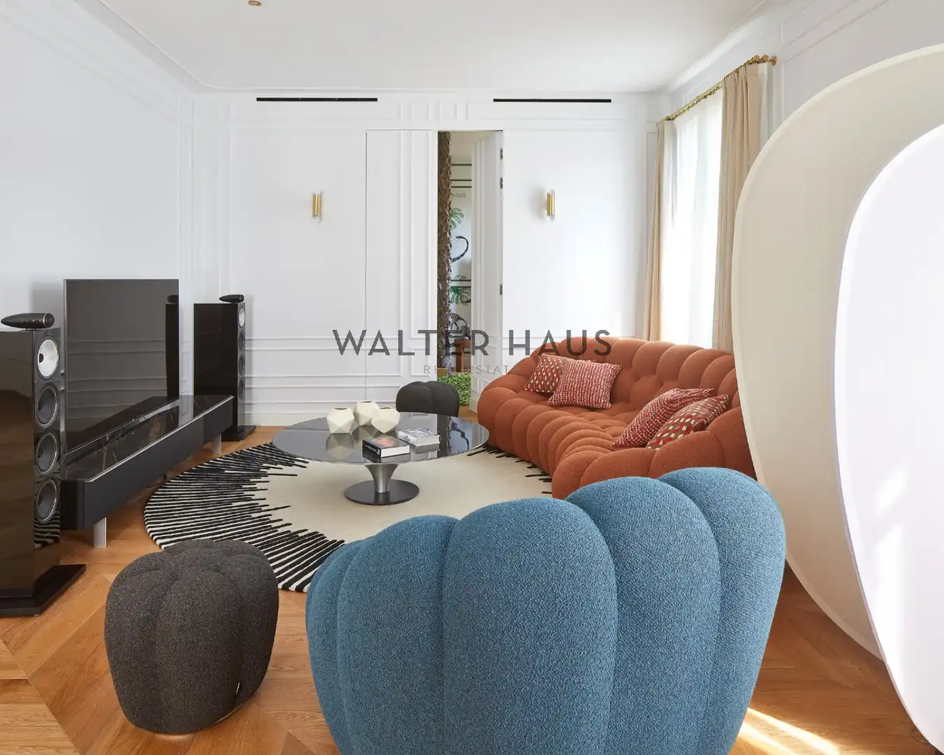 Sala d'estar de Dúplex en venda en Barcelona amb Aire condicionat, Calefacció i Terrassa