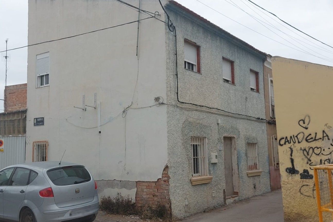 Exterior view of Single-family semi-detached for sale in  Murcia Capital