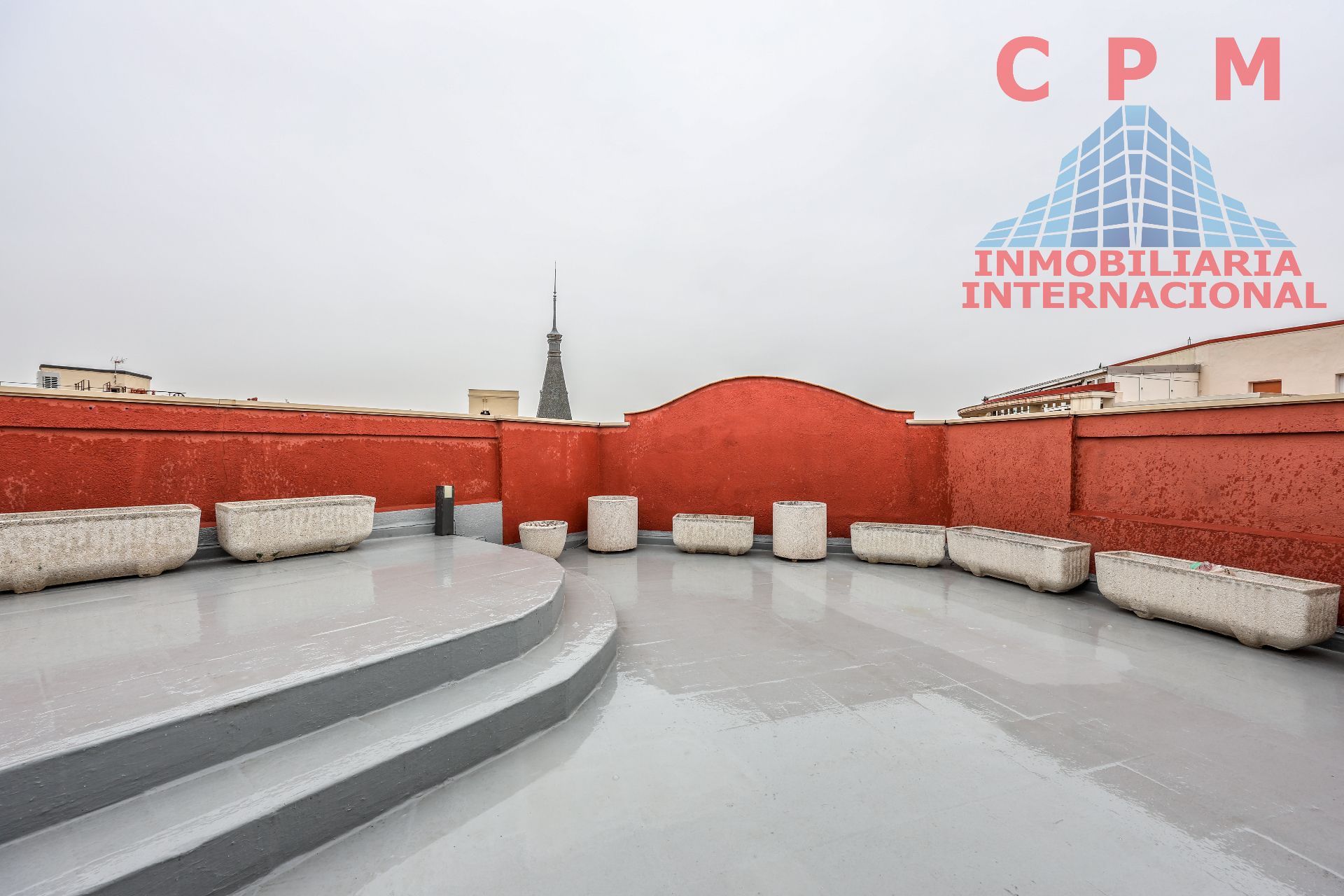 Terrace of Attic to rent in  Madrid Capital  with Air Conditioner, Heating and Parquet flooring