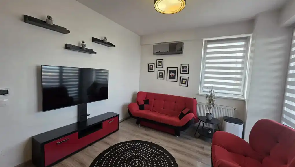 Living room of Flat for rent in Valencia  with Furnished, Oven and Washing machine