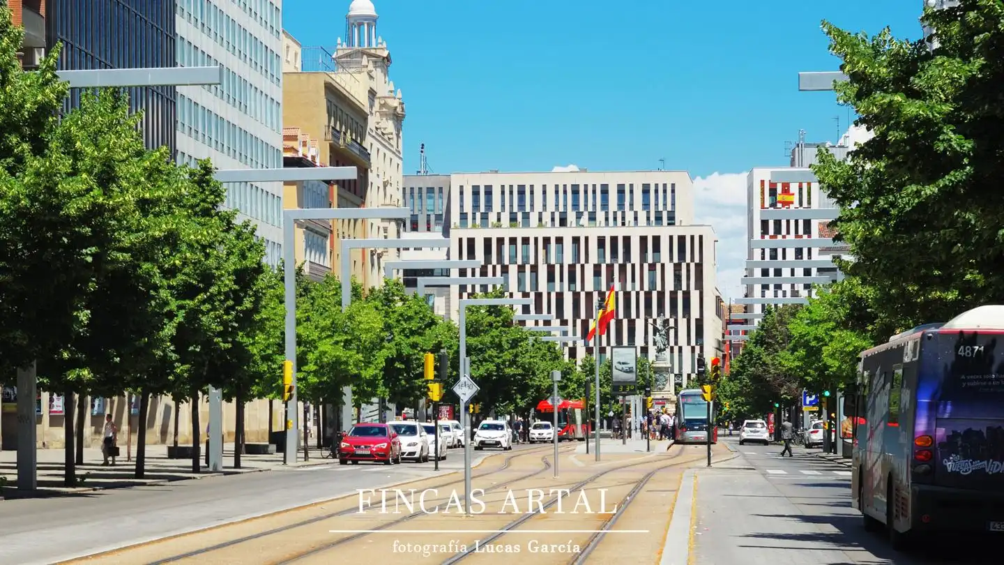 Vista exterior de Piso en venta en Zaragoza con Aire acondicionado, Calefacción y Terraza