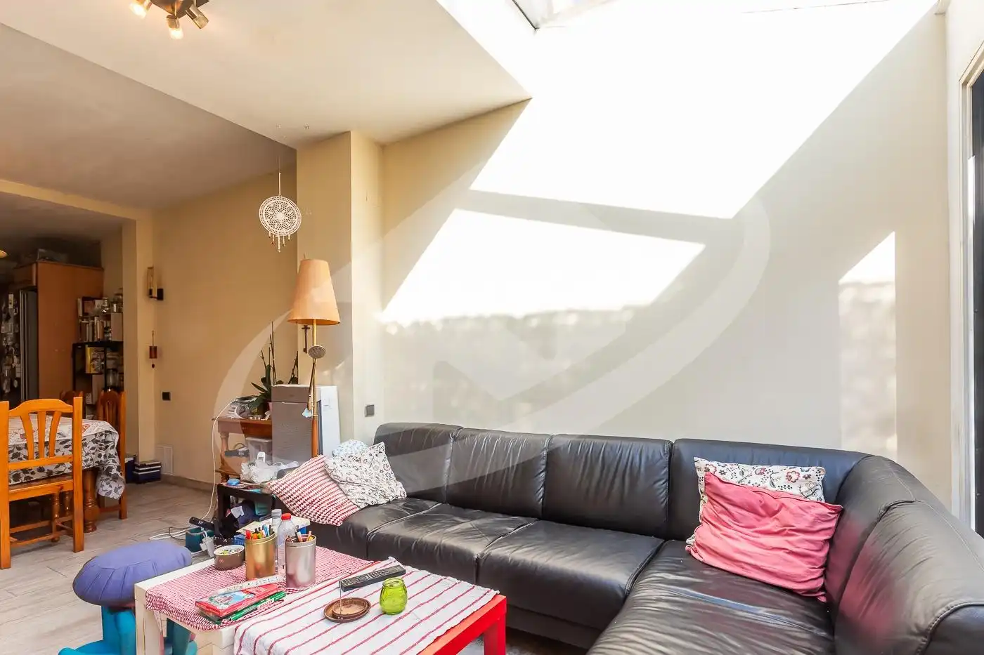 Wohnzimmer von Haus oder Chalet zum Verkauf in Sabadell mit Klimaanlage, Privatgarten und Terrasse