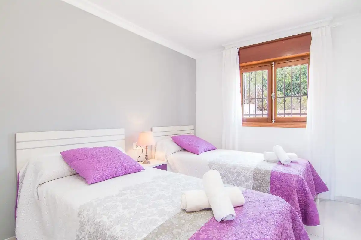 Habitación de Casa o chalet de alquiler en Benissa con Aire acondicionado, Calefacción y Jardín privado