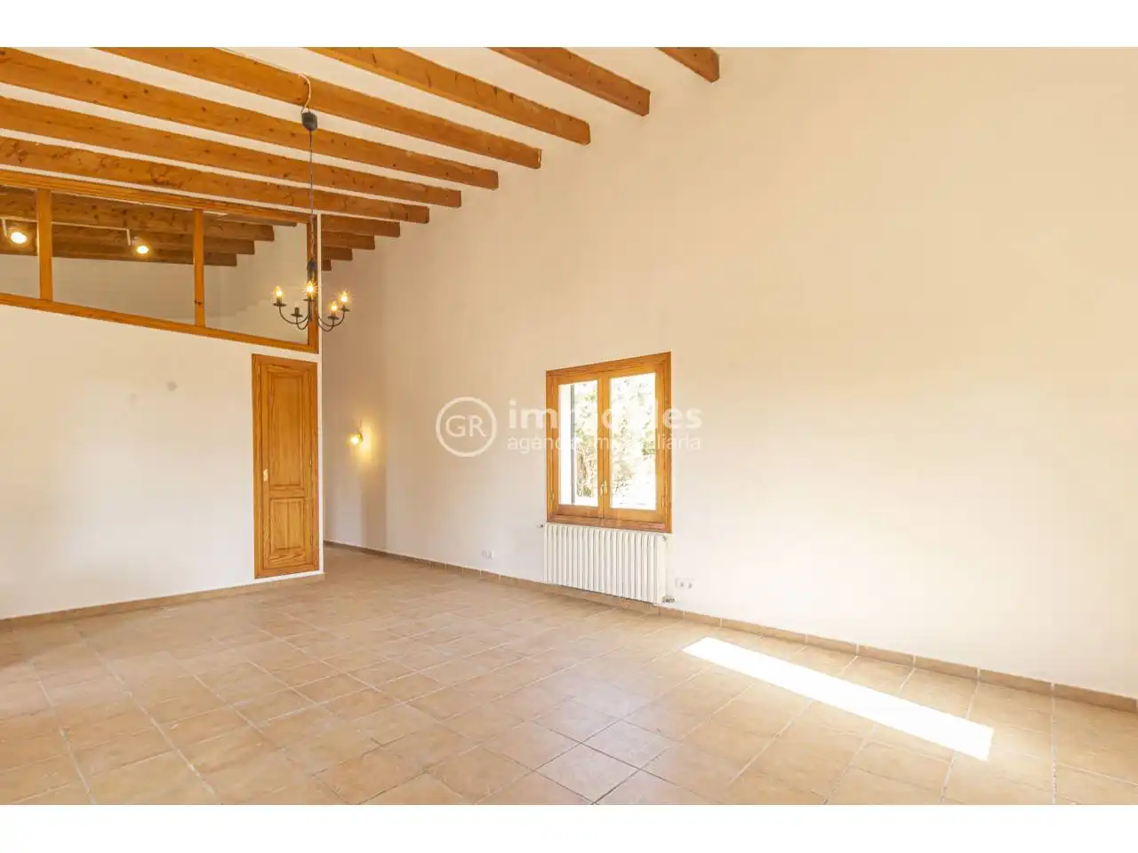 Sala de estar de Casa o chalet de alquiler en Alaró con Aire acondicionado, Calefacción y Jardín privado