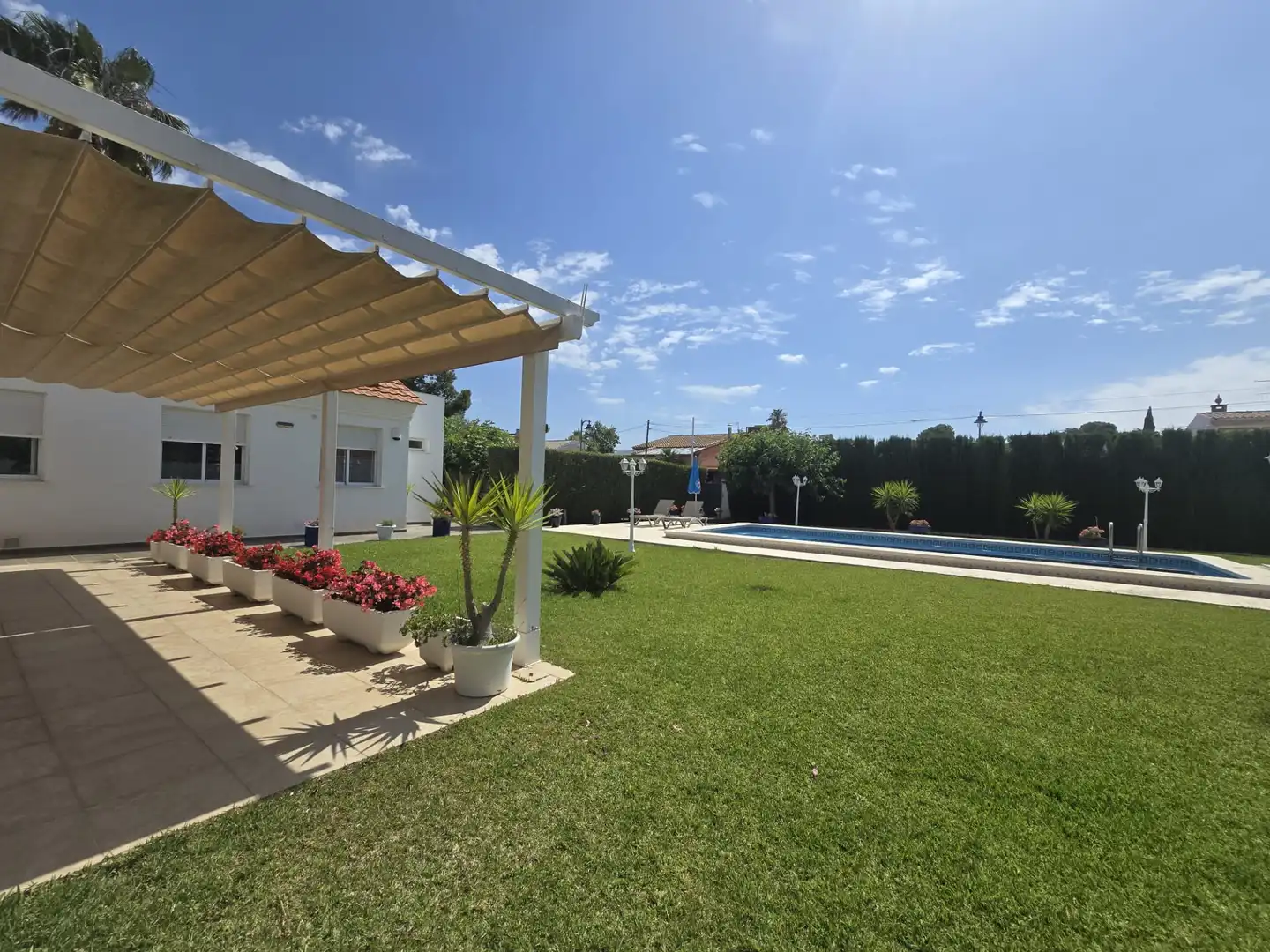Jardí de Casa o xalet en venda en Castellón de la Plana / Castelló de la Plana amb Aire condicionat, Calefacció i Jardí privat
