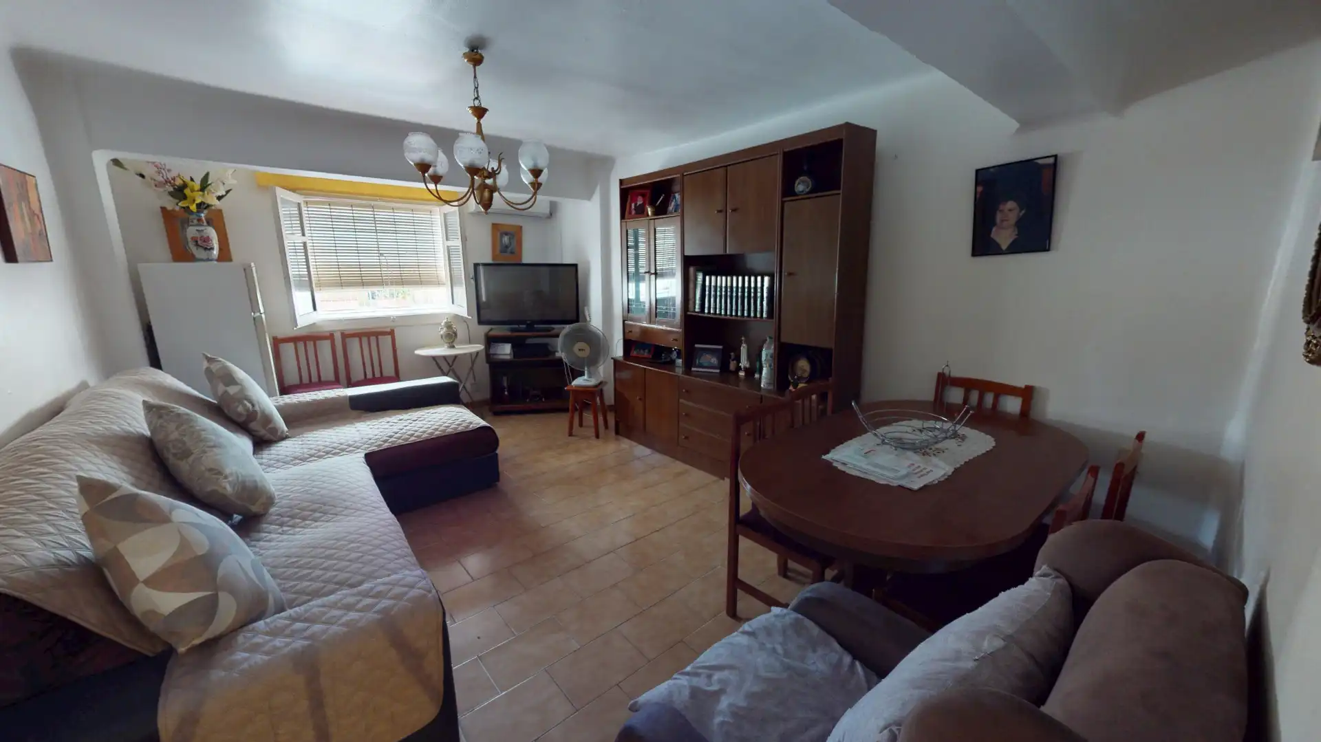 Living room of Flat for sale in Benidorm  with Air Conditioner, Furnished and TV
