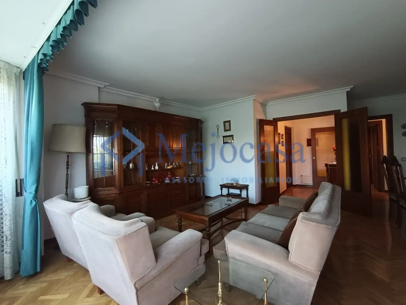 Sala de estar de Piso en venta en Madrid con Calefacción, Jardín privado y Parquet