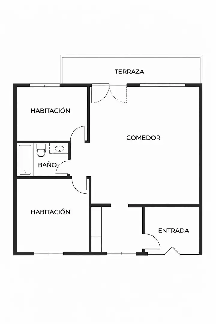 Flat for sale in Roses  with Air Conditioner, Parquet flooring and Terrace