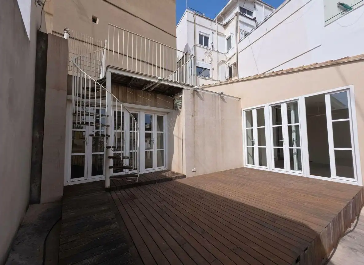 Terrasse von Wohnung zum Verkauf in Valencia mit Heizung, Terrasse und Abstellraum