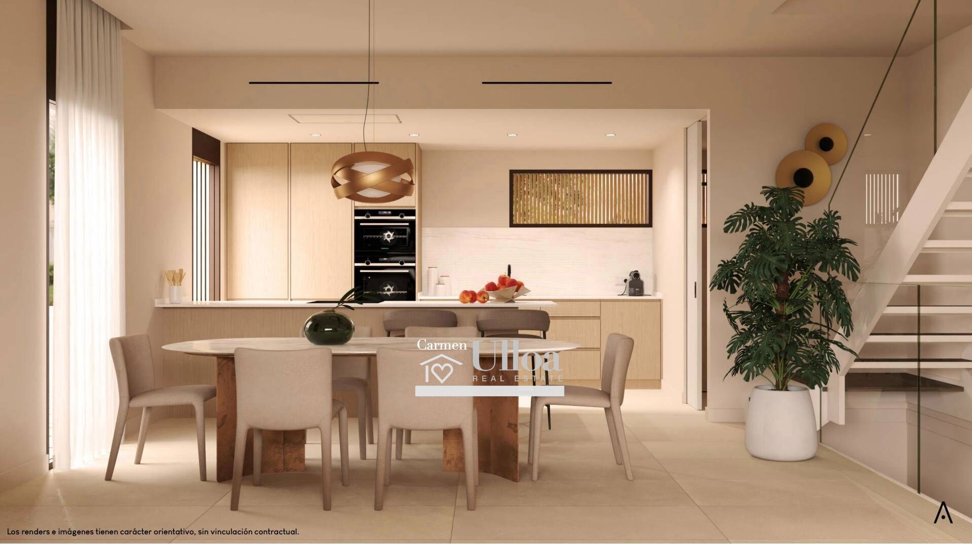 Kitchen of Single-family semi-detached for sale in Sant Joan d'Alacant  with Air Conditioner, Heating and Private garden