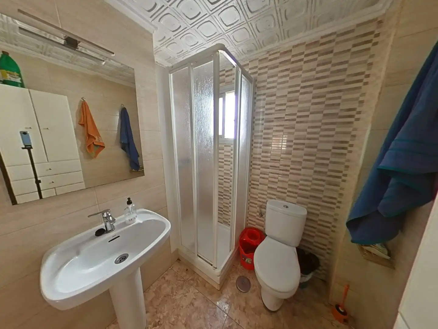 Bathroom of Flat for sale in Málaga  with Terrace