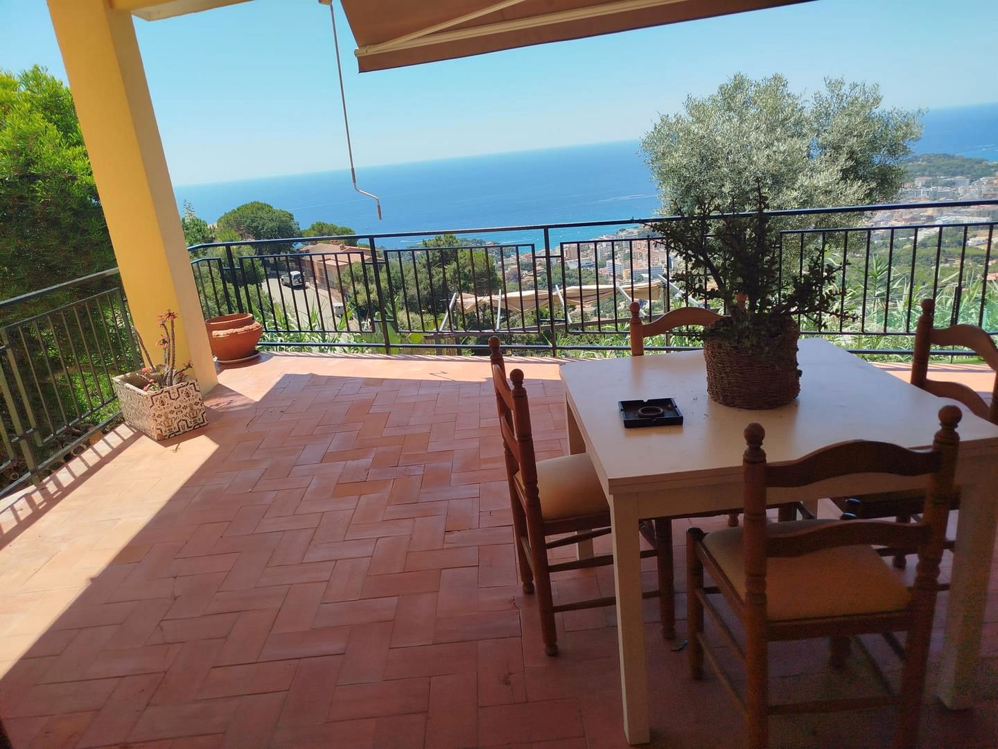 Jardín de Piso de alquiler en Lloret de Mar con Calefacción, Terraza y Piscina