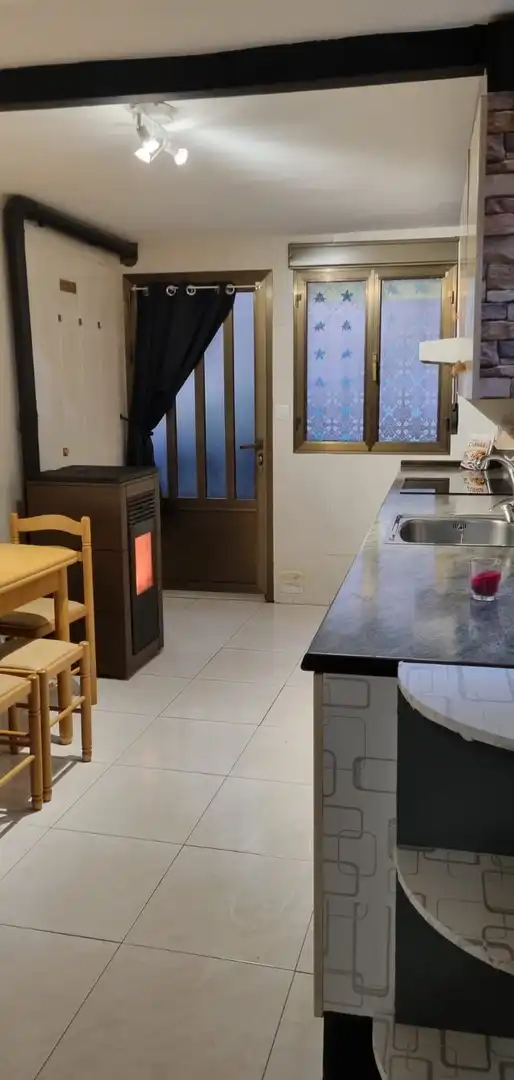 Cocina de Casa o chalet en venta en Pradoluengo con Amueblado