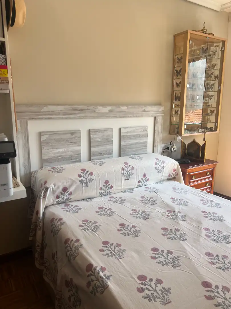 Bedroom of Apartments for sale in Baiona  with Heating, Furnished and Washing machine