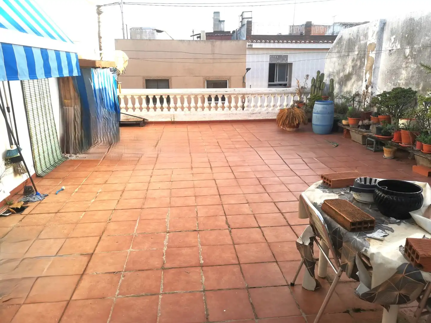 Terrassa de Casa adosada en venda en Alzira amb Terrassa, Traster i Moblat