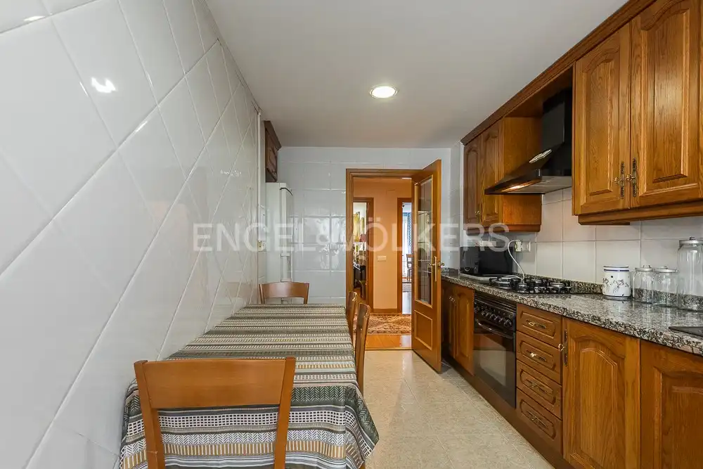 Cuina de Pis de lloguer en Valencia amb Aire condicionat, Calefacció i Parquet