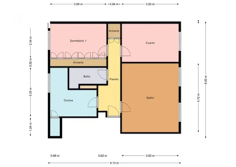 Piso en venta en Madrid con Aire acondicionado y Calefacción