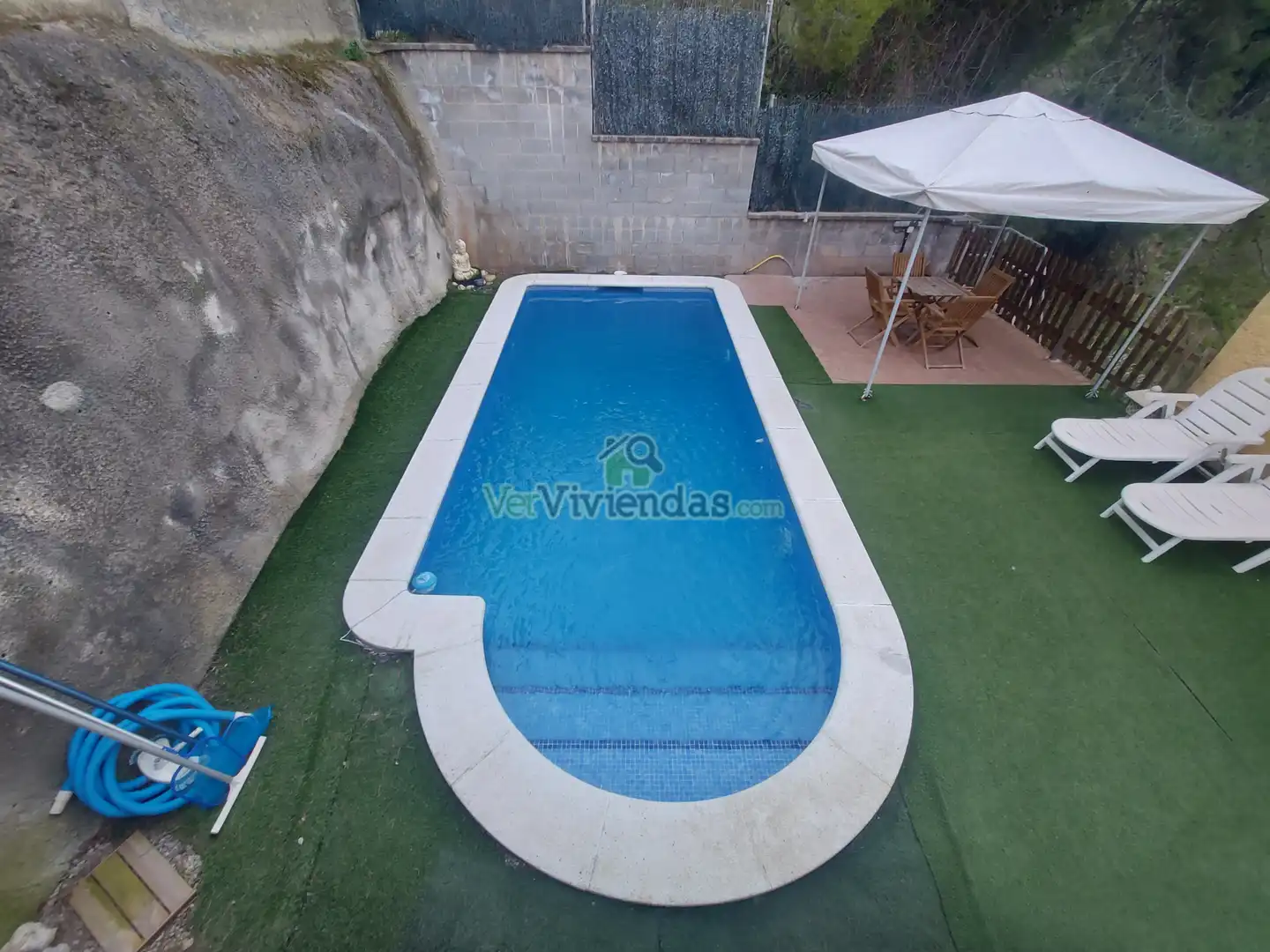 Piscina de Casa o chalet en venta en Vallirana con Calefacción, Jardín privado y Terraza