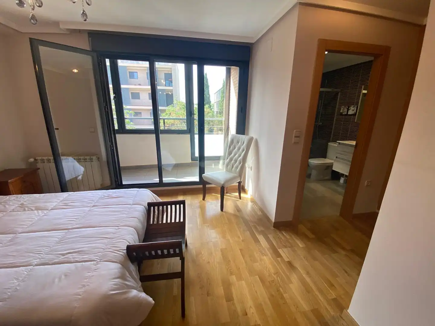 Bedroom of Detached homes for sale in Albacete  with Air Conditioner, Heating and Private garden