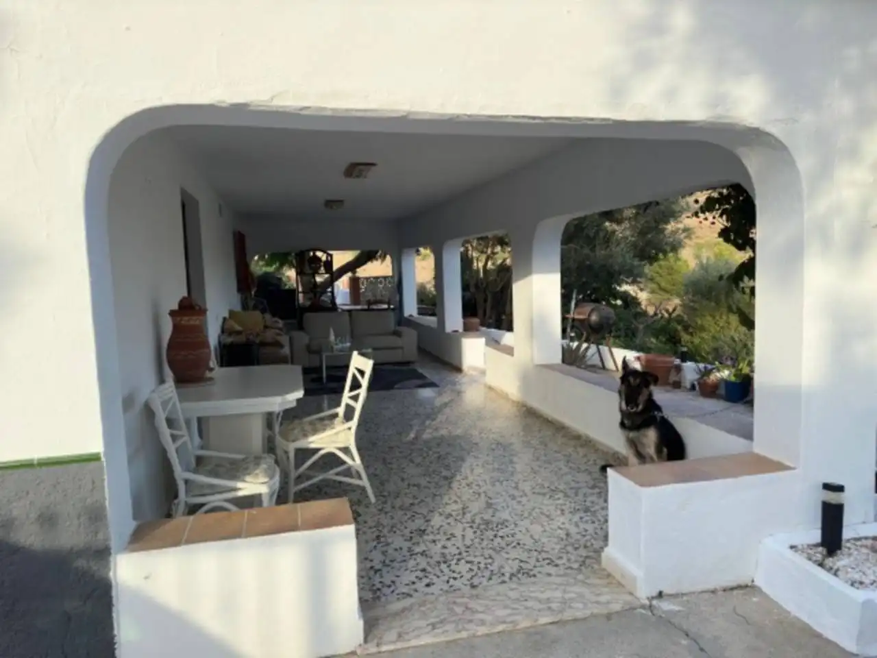 Außenansicht von Country house zum Verkauf in Estepona mit Heizung, Privatgarten und Terrasse