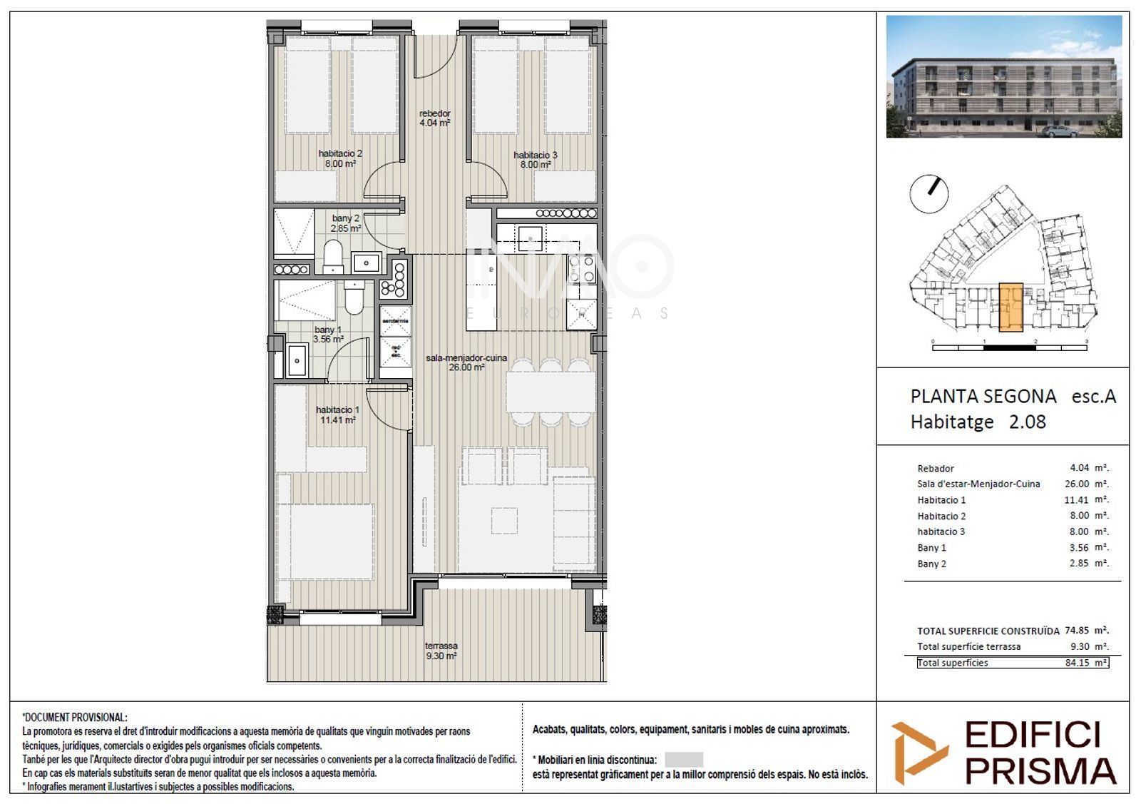 Flat for sale in Rubí  with Air Conditioner, Heating and Terrace