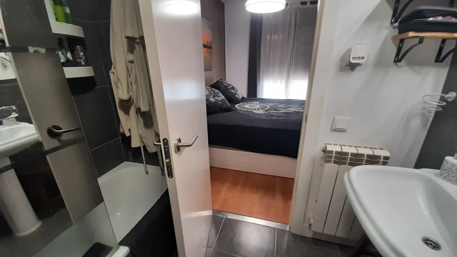 Schlafzimmer von Wohnung zum Verkauf in Anglesola mit Heizung, Privatgarten und Terrasse