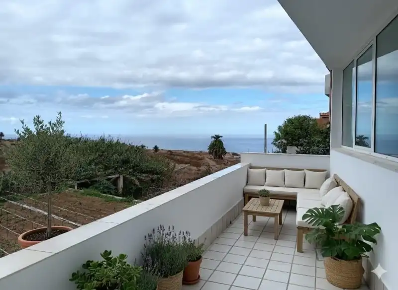 Terraza de Piso de alquiler en Los Realejos