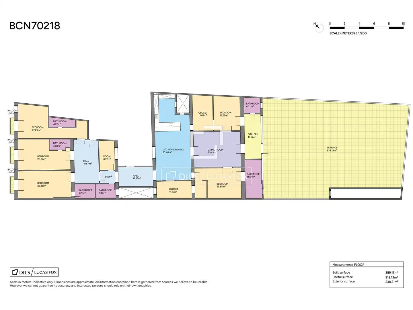 Piso en venta en Barcelona con Aire acondicionado, Calefacción y Parquet