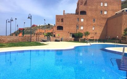 Swimming pool of Apartment for sale in Mojácar  with Air Conditioner, Private garden and Terrace