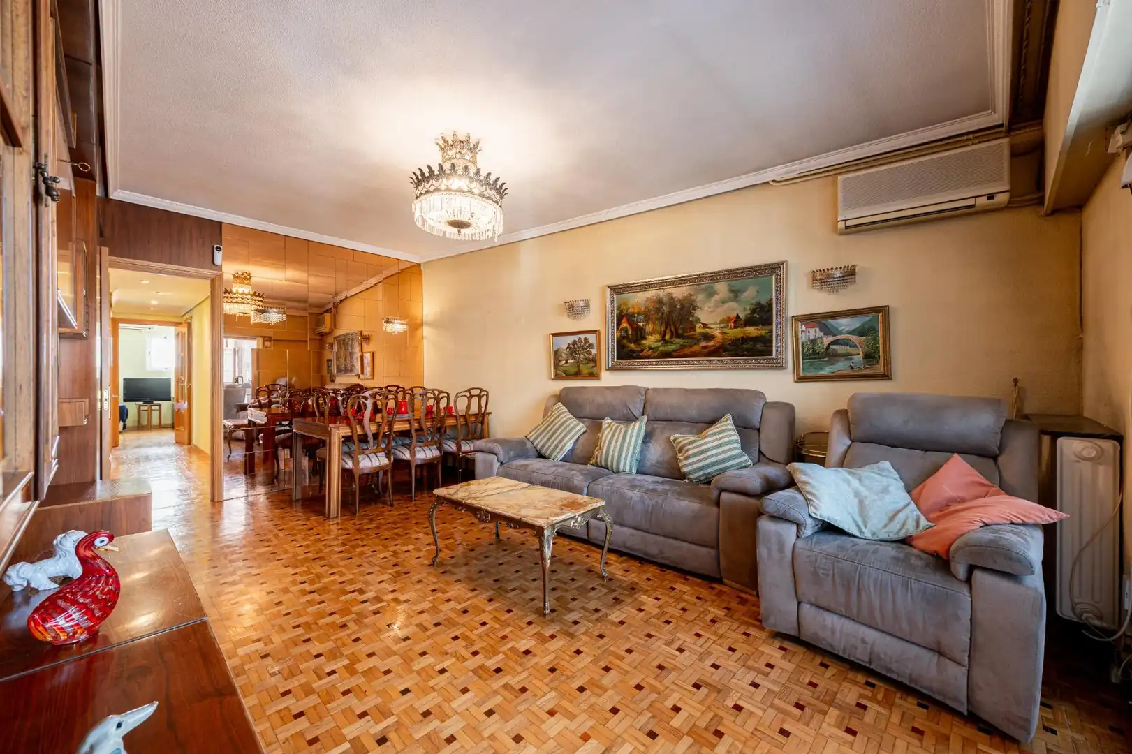 Sala de estar de Piso en venta en Madrid con Aire acondicionado, Calefacción y Terraza
