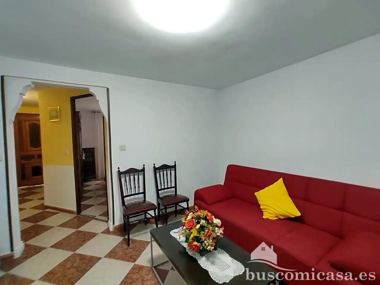 Sala de estar de Casa adosada en venta en Lupión con Terraza