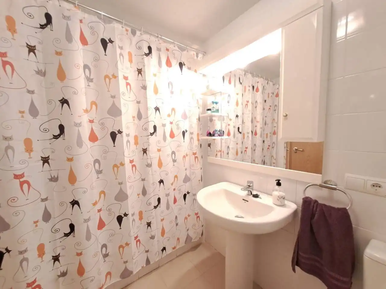 Baño de Casa o chalet en venta en Valdorros con Calefacción, Jardín privado y Parquet